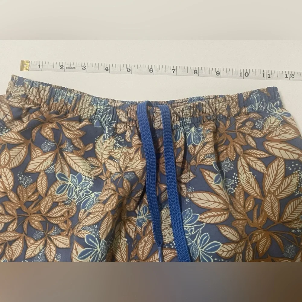 Patagonia XS‎ Board Short Mens Trunks Baggies Floral Swim Lined Drawstring Waist